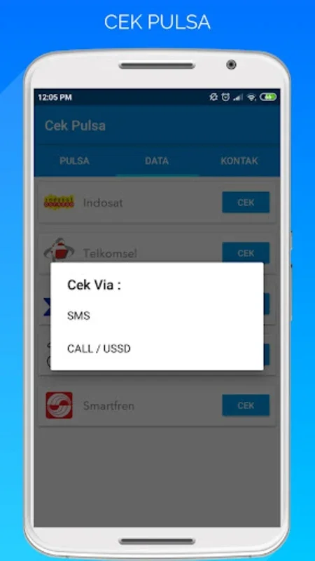 Cek Pulsa & Paket Data for Android - Monitor Credit and Data