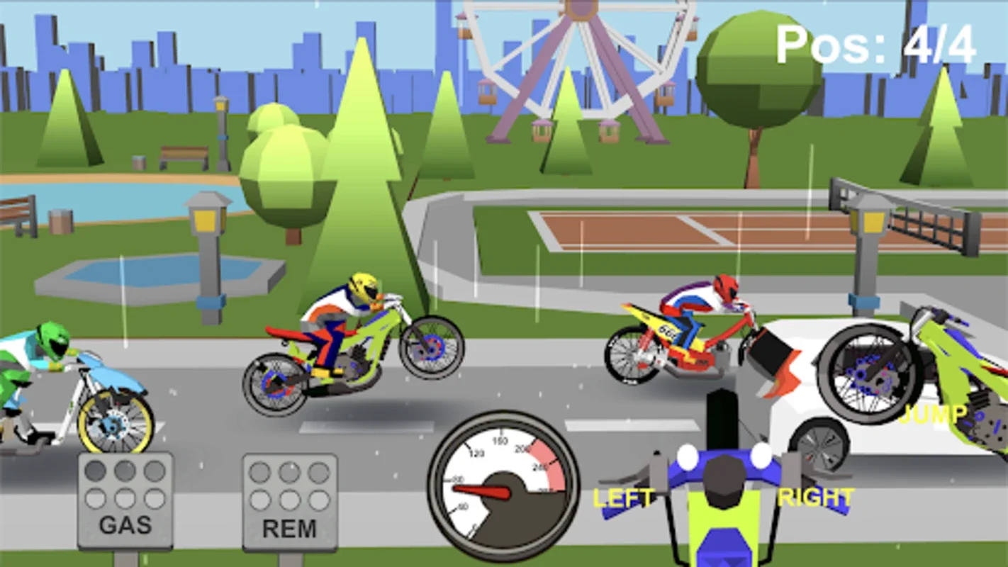 Indonesia Drag Moto Racing 3D for Android - Thrilling Races