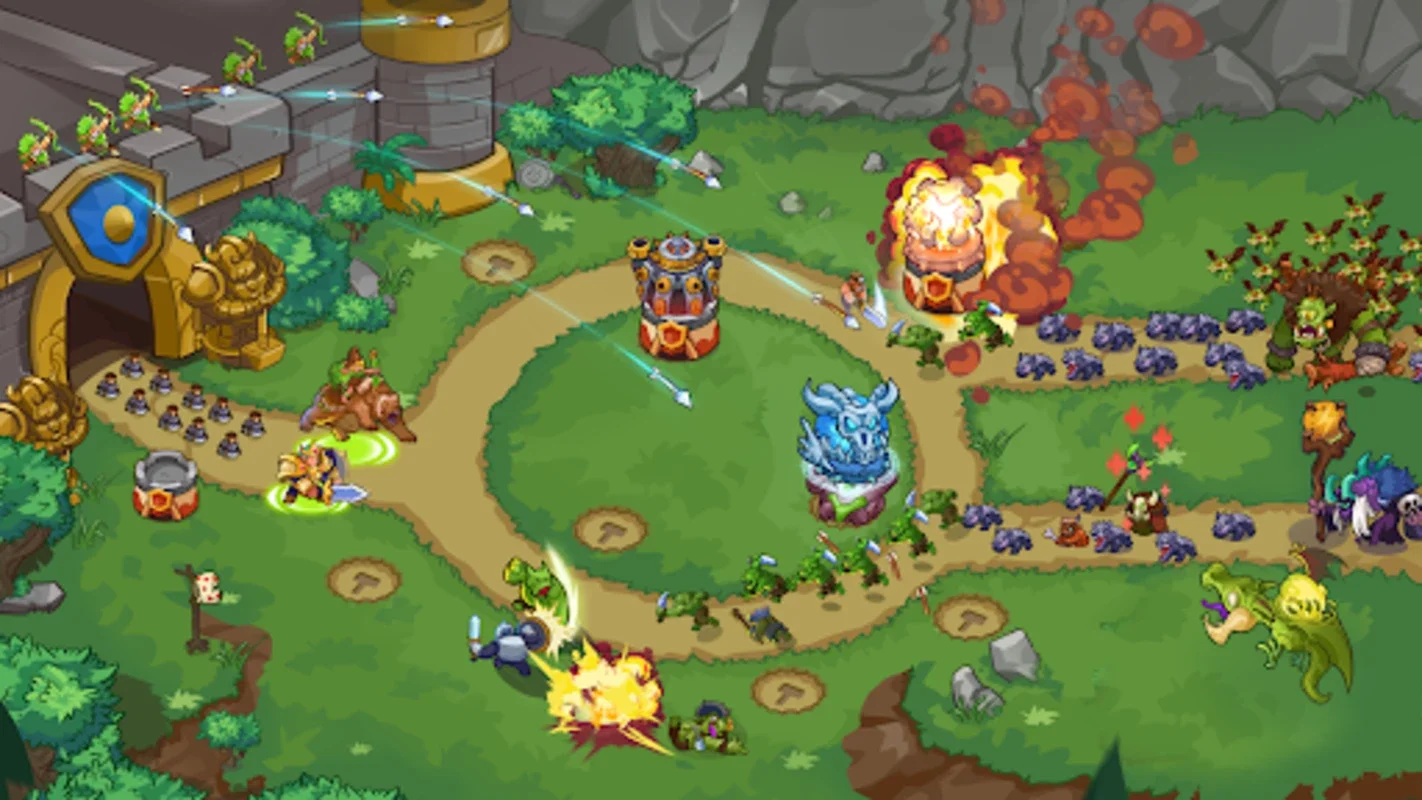 King of Defense 2 for Android - Strategic Tower Defense