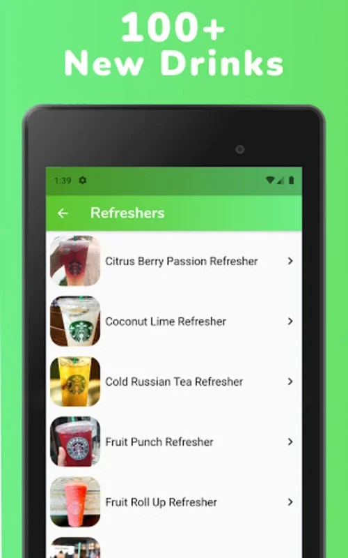 Secret Menu for Starbucks for Android: Explore Exclusive Drinks