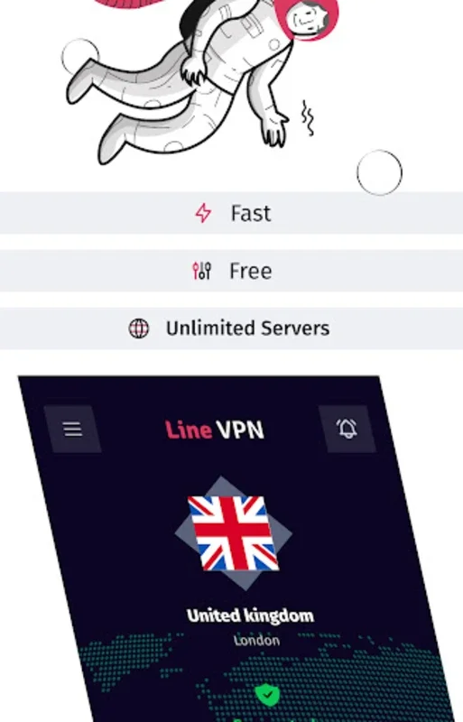 Line VPN for Android: Secure Browsing with Global Servers