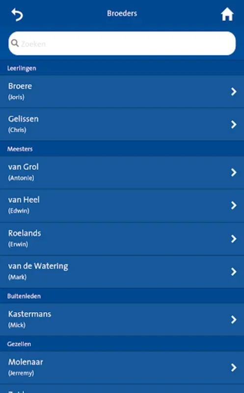 Vrijmetselarij for Android: Facilitating Dutch Freemasonry