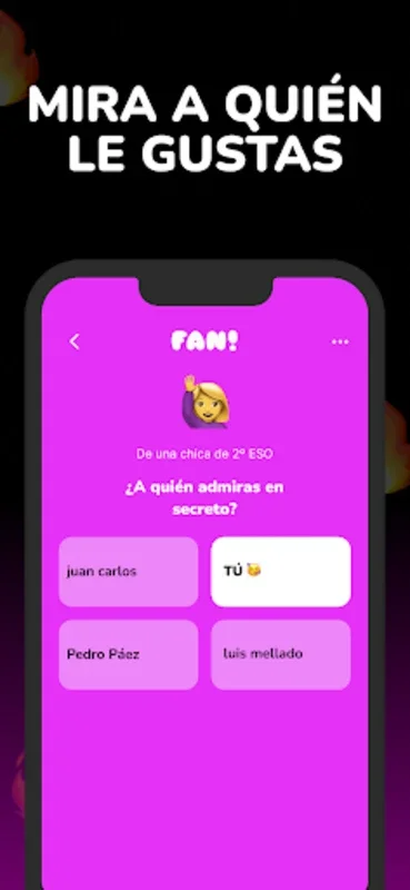 FAN! - Votos anónimos for Android: Engage Anonymously