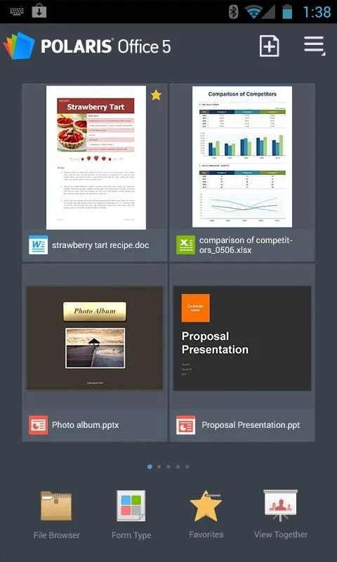 POLARIS Office 5 for Android - No Downloading Needed! (Android 4.4+)