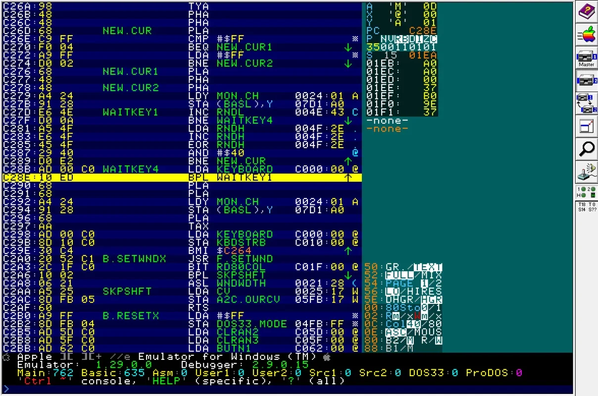 AppleWin for Windows - An Emulator for the Apple II