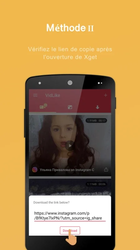Vidlike for Android - Effortless Social Media Content Download