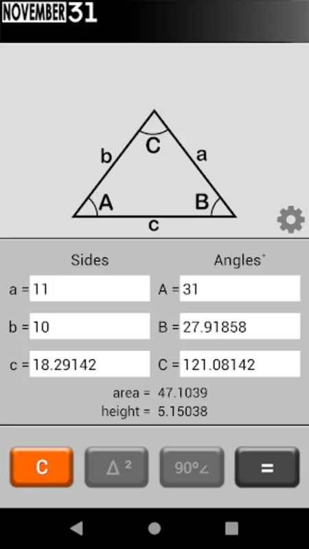 Triangle Calculator for Android: Precise & Versatile