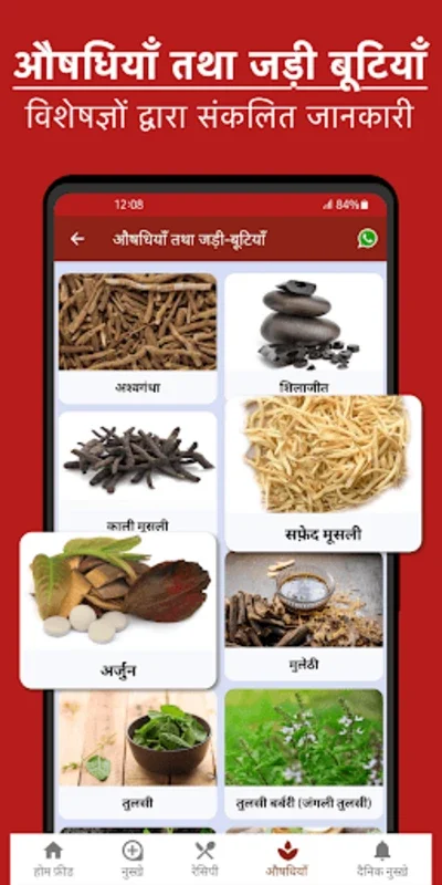 Ayurvedic Upchar Nushke for Android: Holistic Health App