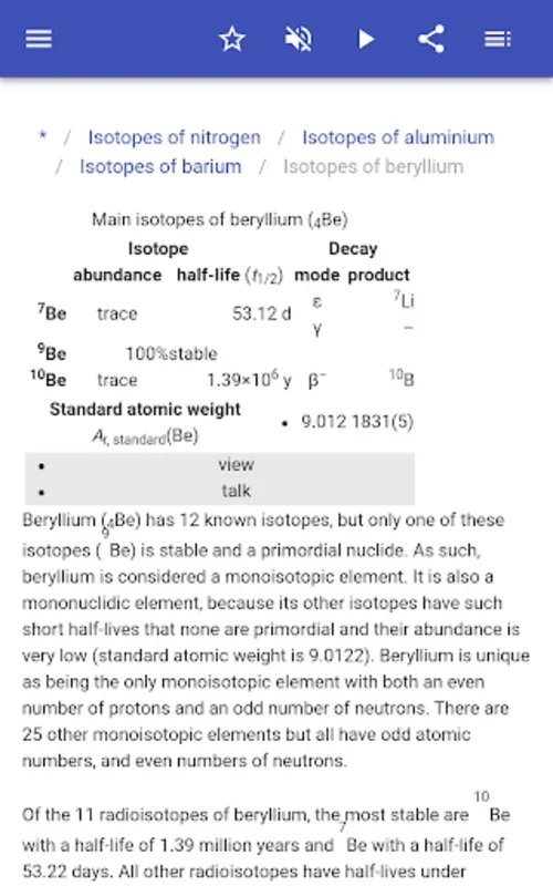 Isotopes for Android: Unlock Scientific Insights