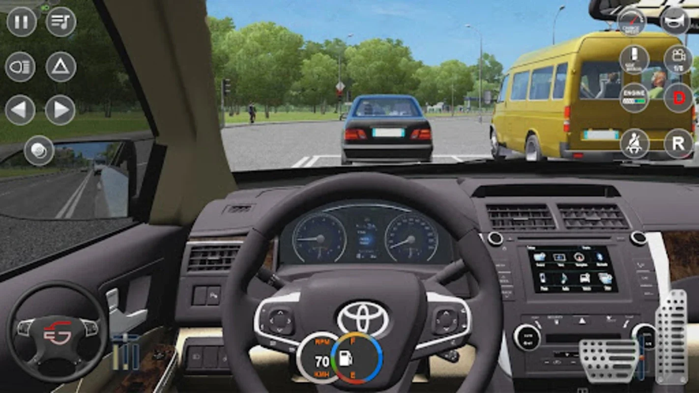 Advance Car Driving Simulator for Android - Navigate Urban Traffic & Park with Ease