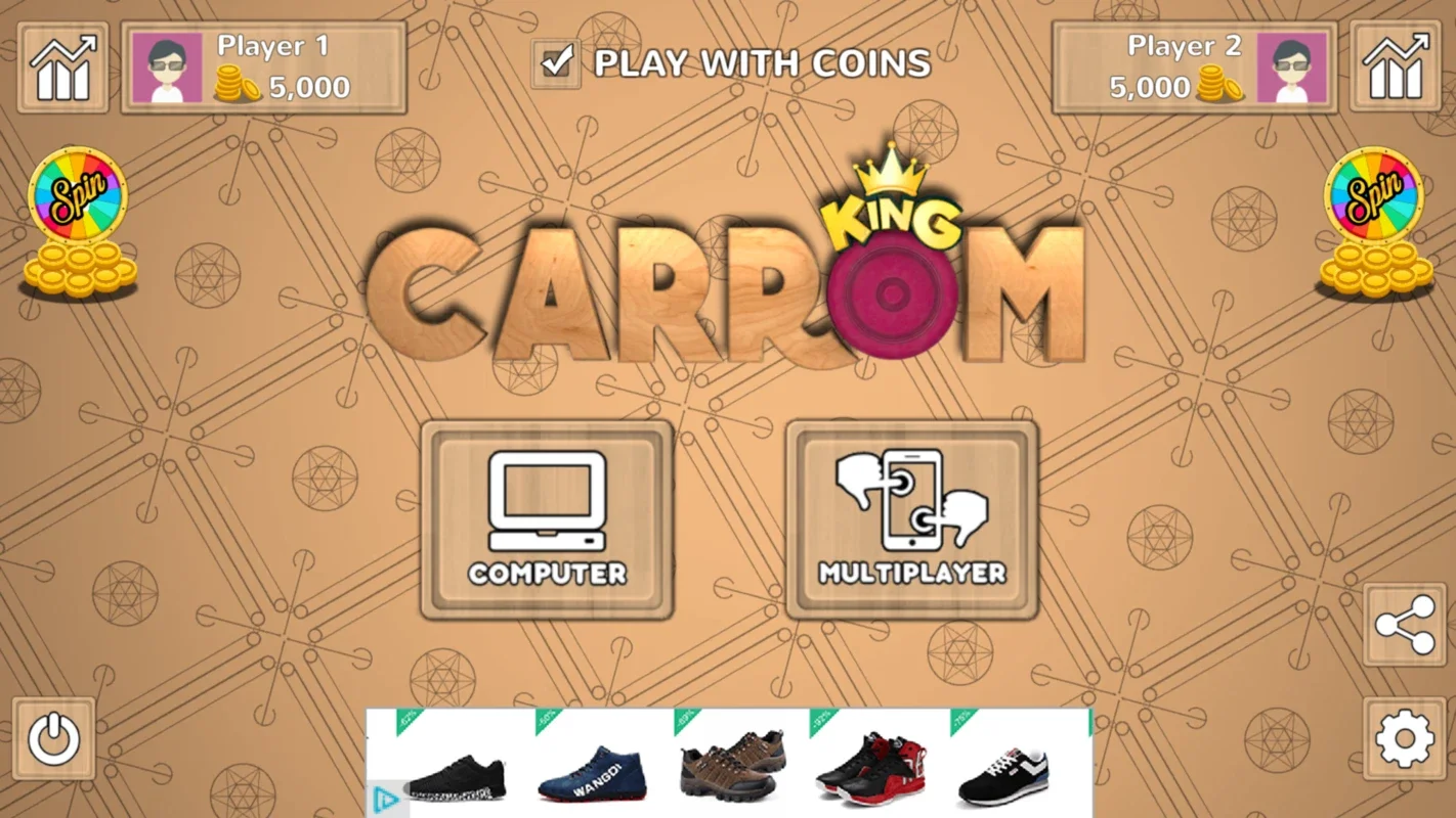 Carrom King for Android - Engaging Board Game