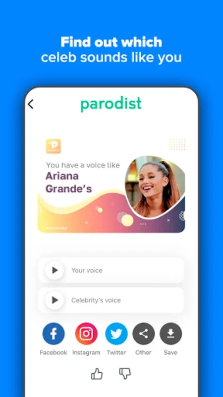 Parodist - Celebrity Voices for Android: Fun Parodies