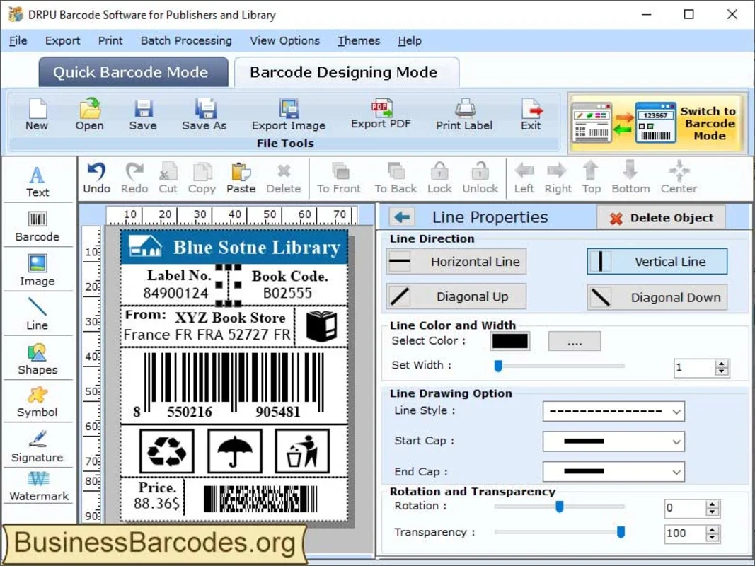 Book Barcode Generator Software for Windows - Efficient Barcode Creation