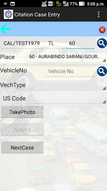 Citation Case Entry for Android: Streamlined Traffic Case Management