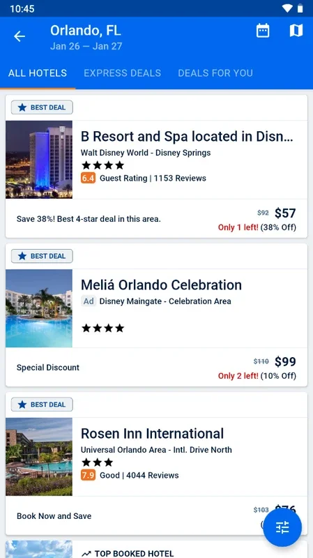 Priceline for Android - Plan Your Trips Easily