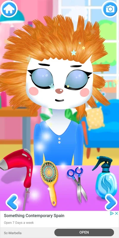 Hair salon: animals for Android - Fun Game for Kids