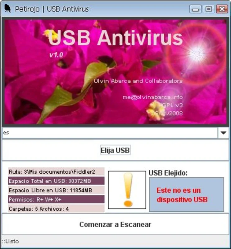 Petirojo for Windows - Secure USB Device Analysis