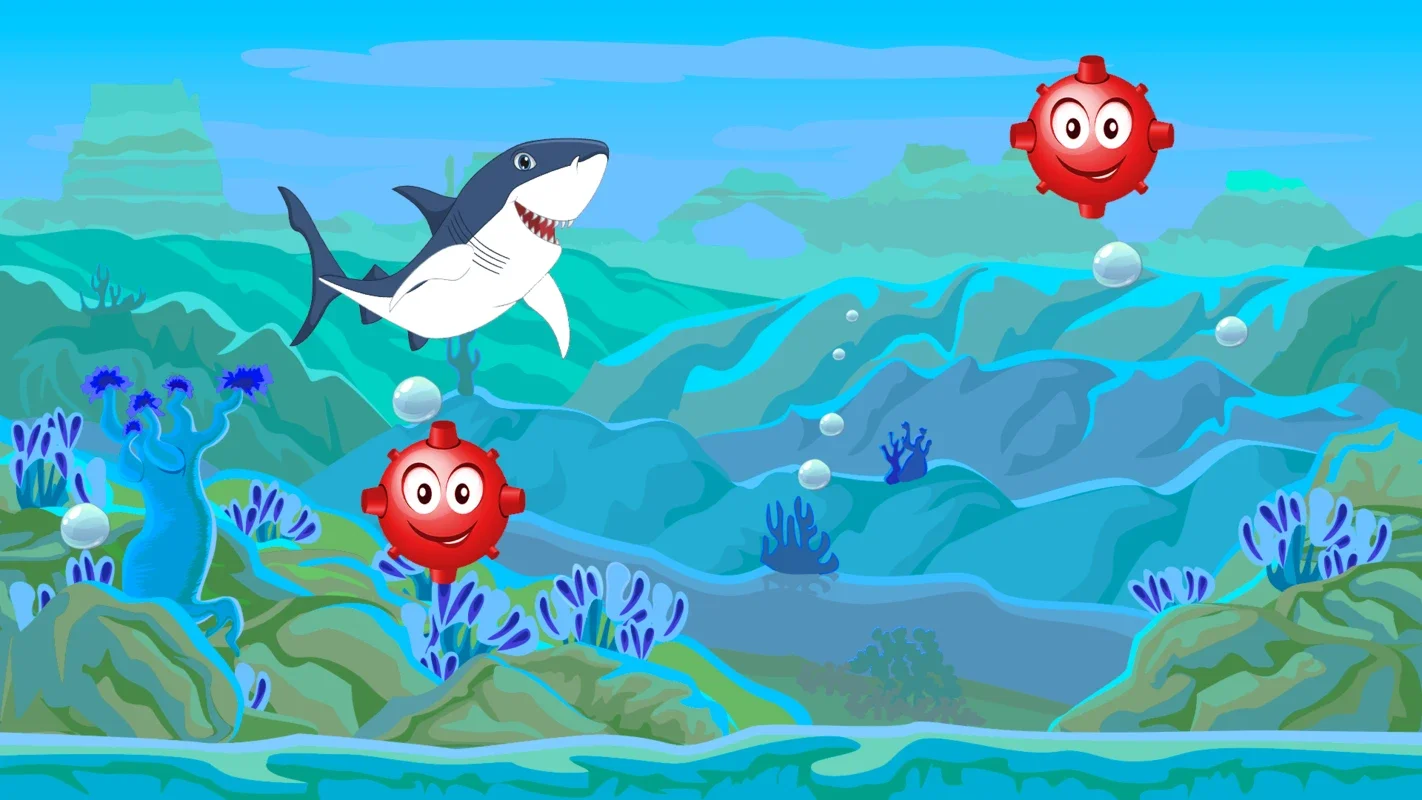 Sharky Runner for Android - Thrilling Swim Adventure