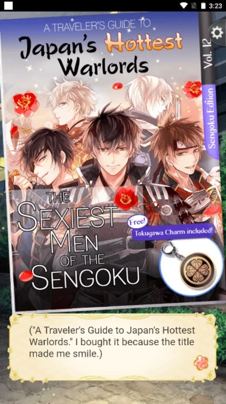 Ikémen Sengoku: Romances Across Time for Android - Immersive Experience