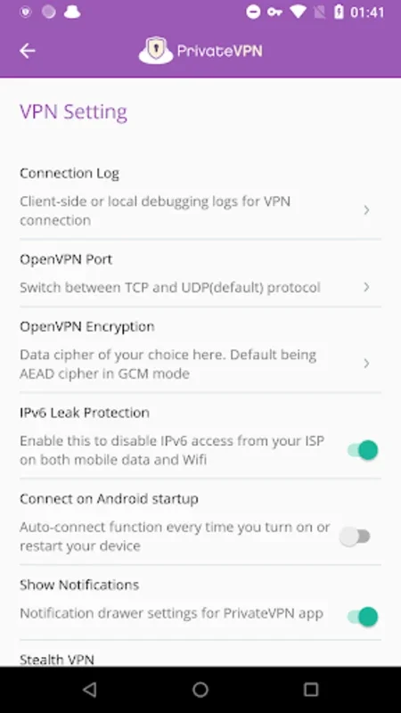 PrivateVPN for Android - Secure and Anonymous Browsing