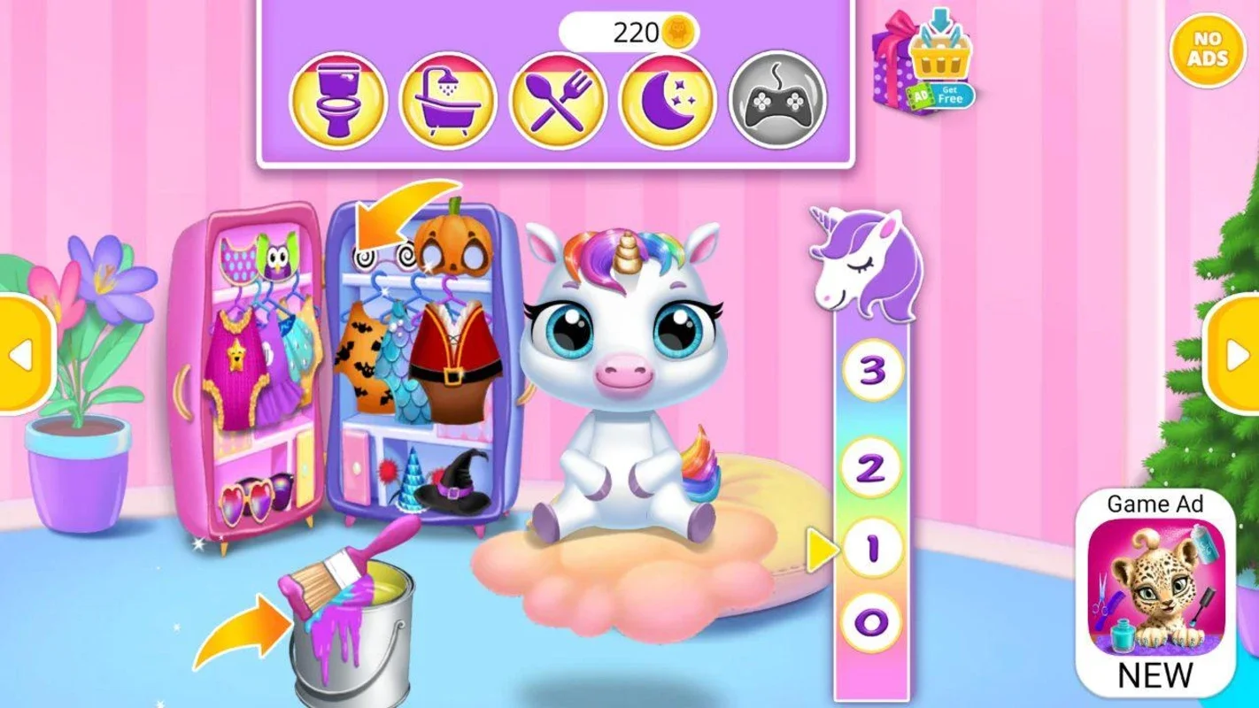 My Baby Unicorn for Android: A Magical Caretaking Experience