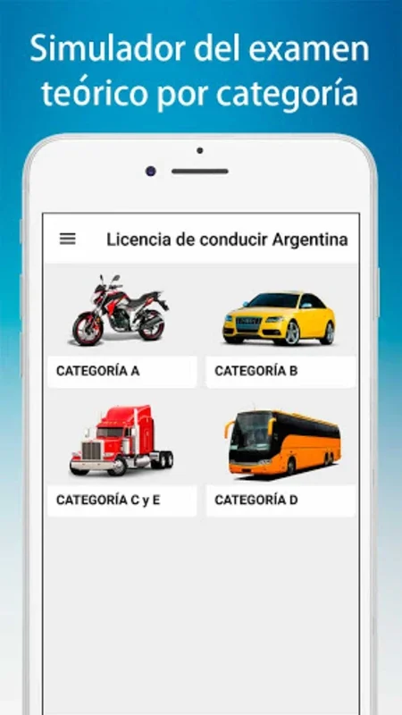 Licencia de Conducir Argentina for Android - Master Road Safety