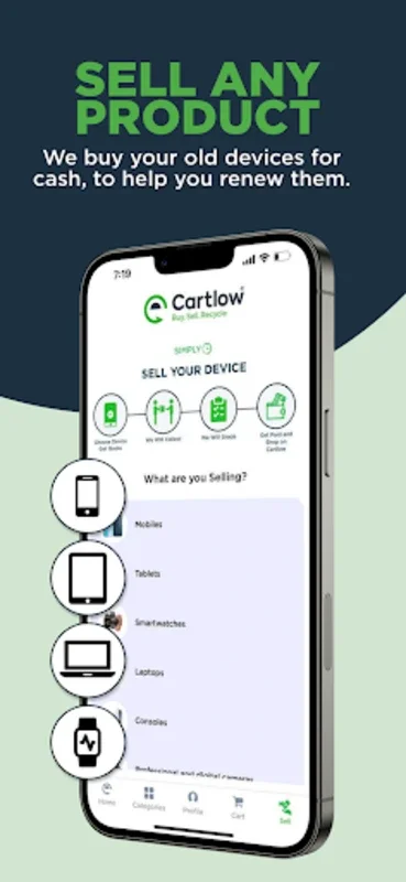 Cartlow for Android - Sustainable Shopping Platform