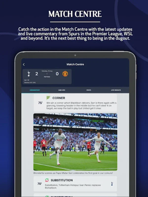 Official Spurs + Stadium App for Android - Stay Connected with Spurs