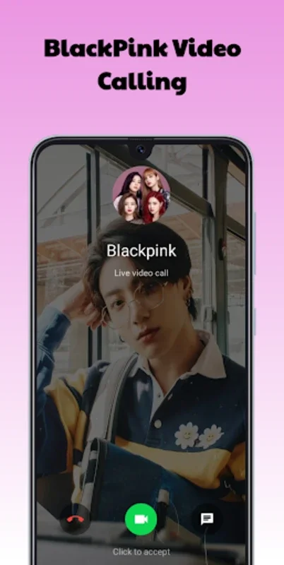 Blackpink Video Call Fake Chat for Android - No Downloading Needed