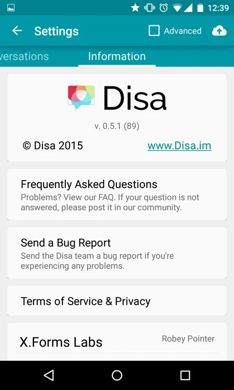 Disa for Android - Unified Messaging in One Place