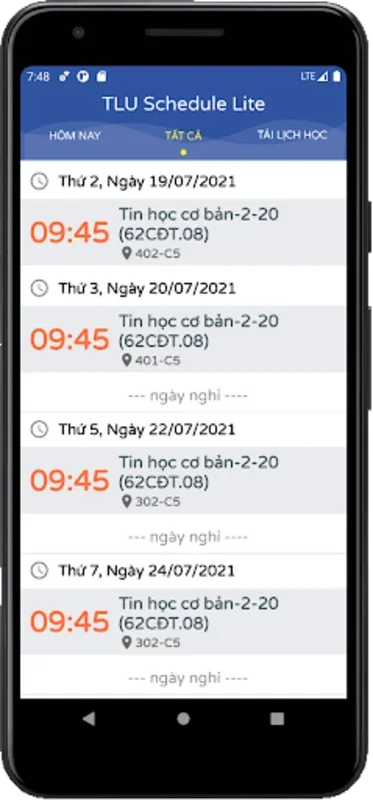 TLU Schedule for Android - Stay Organized with School Updates