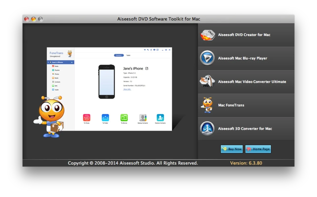 Aiseesoft DVD Software Toolkit for Mac: All-in-One Video Solution