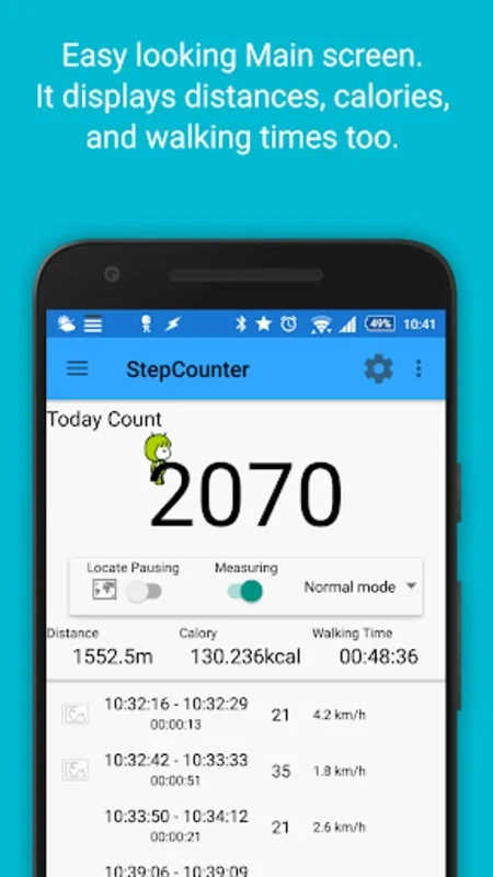 StepCounter Pedometer for Android: Track Steps & More