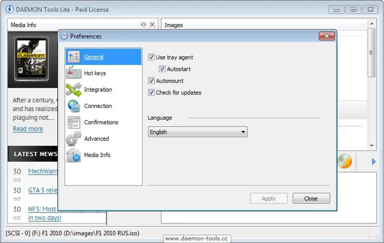 DAEMON Tools: Virtual CD/DVD Drives for Windows