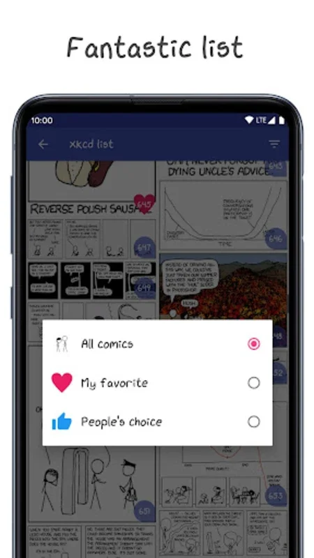 xkcd - comics viewer for Android: Seamless Comic Experience