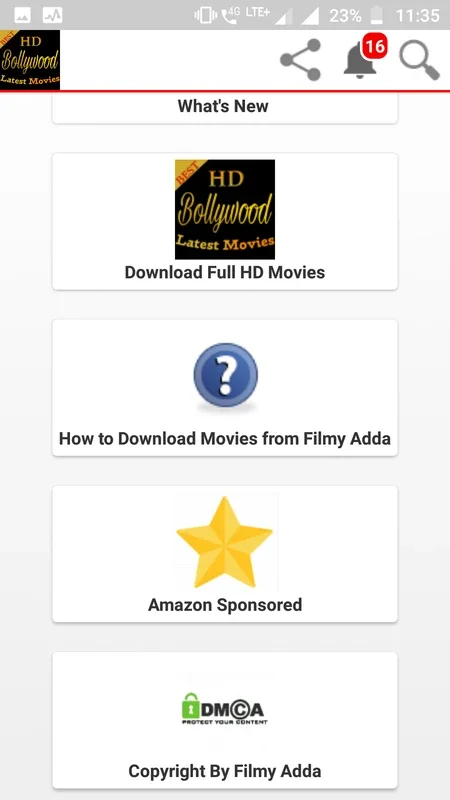 Filmy Adda - Enjoy Latest Bollywood Movies on Android