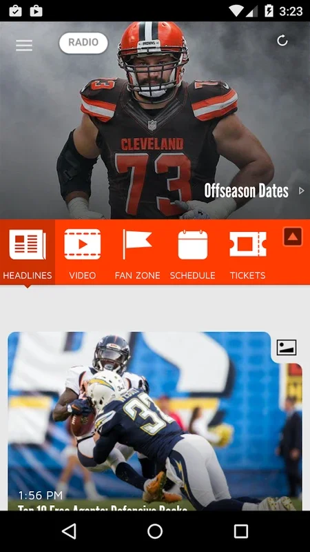 Browns App for Android - Stay Connected with the Team