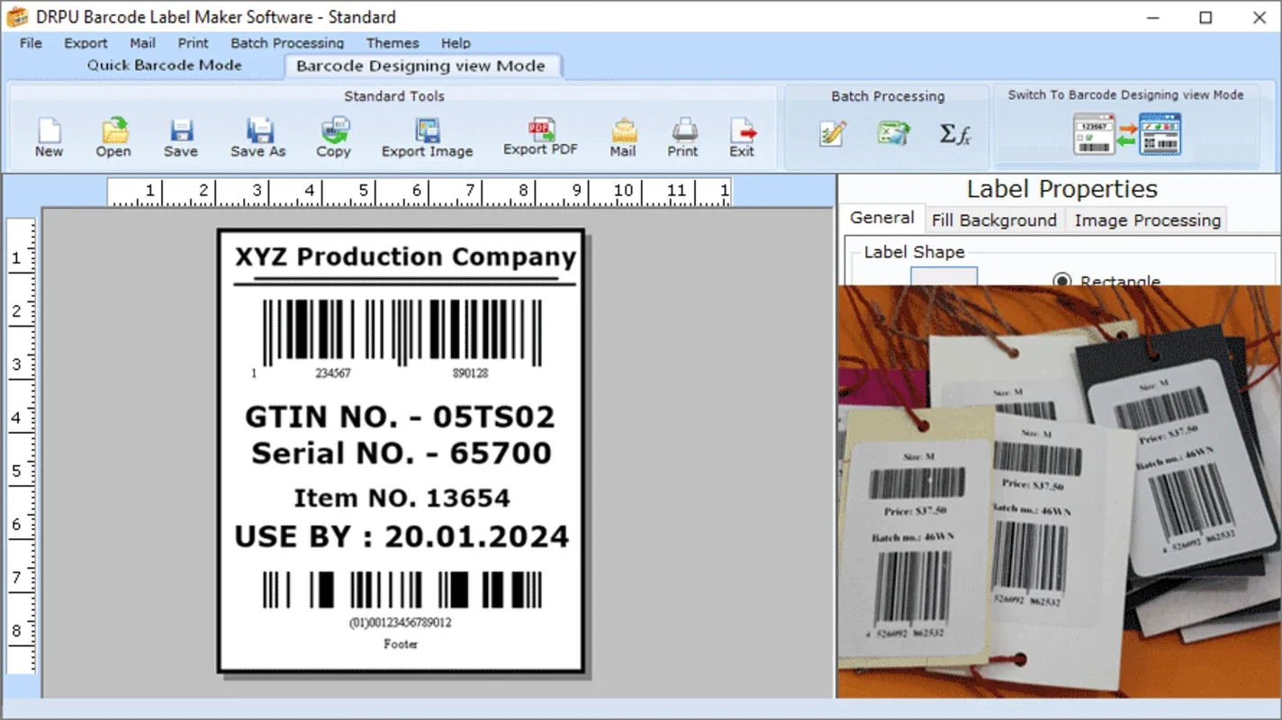 Business Barcode Maker Software for Windows - Efficient Barcode Creation