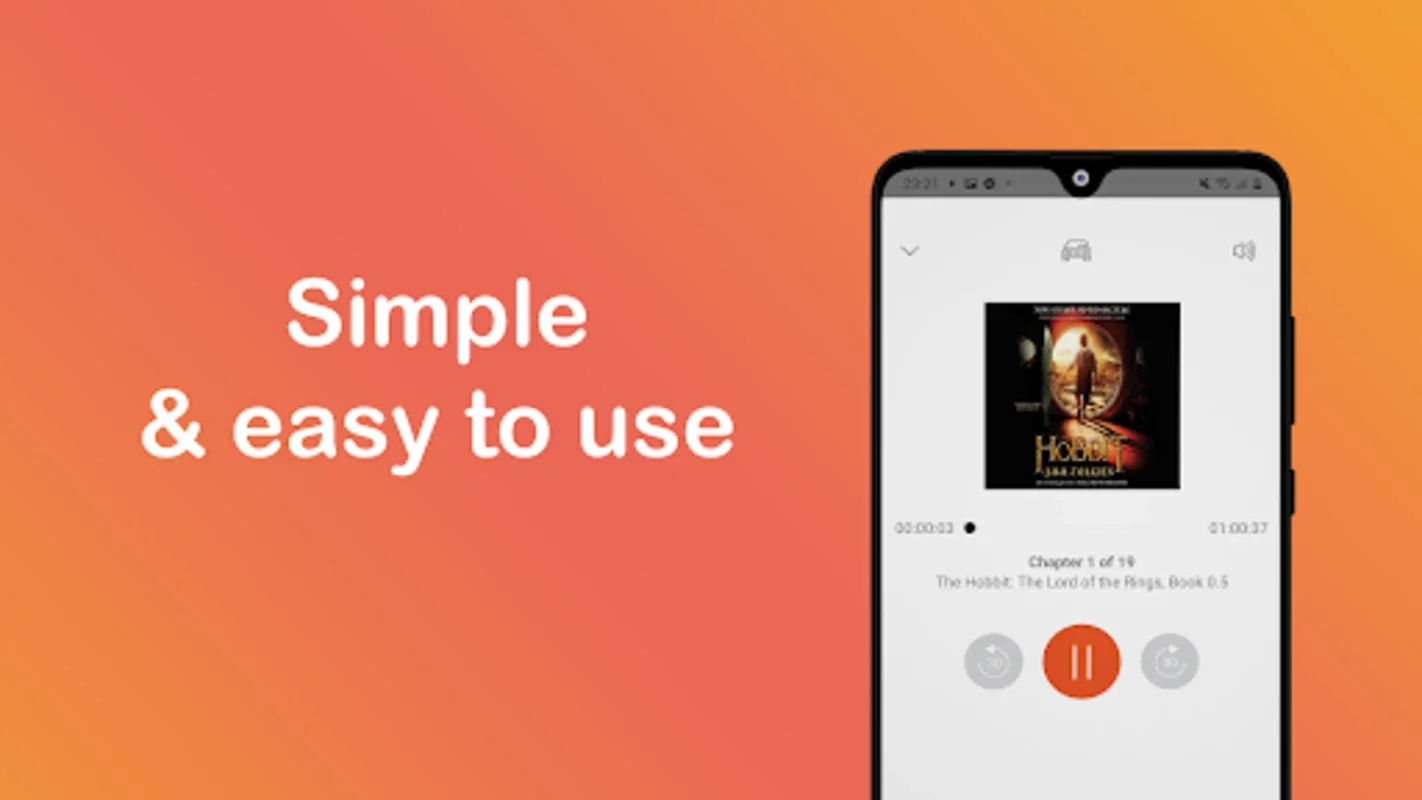 audiobooksHD for Android: Unlimited Audio Entertainment