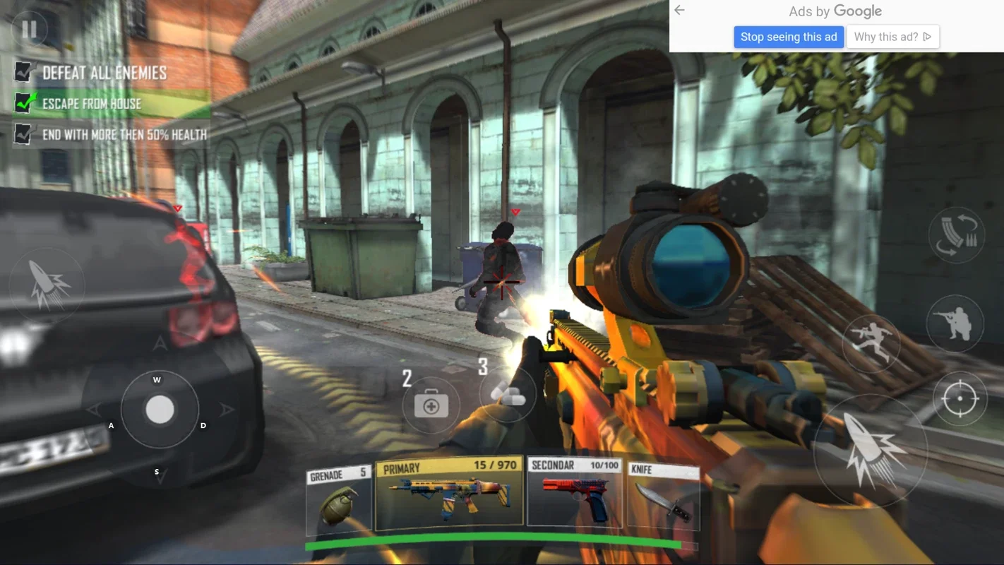 WarStrike Offline FPS Gun Game for Android: Intense Tactical Combat