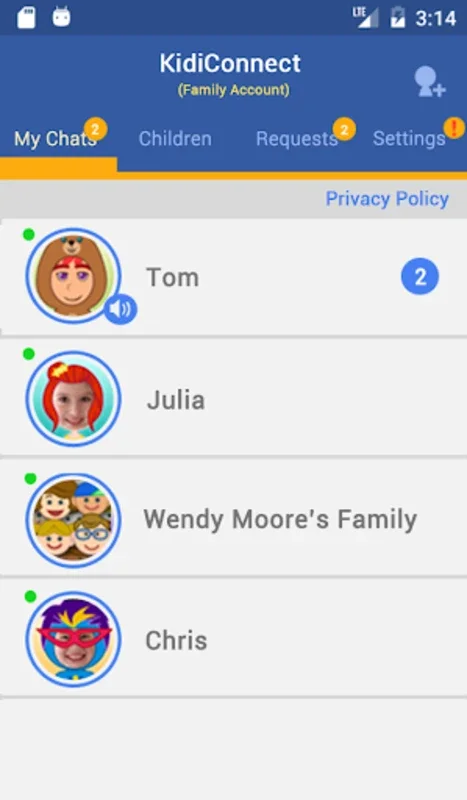 VTech KidiConnect® (GB) for Android: Safe Messaging App