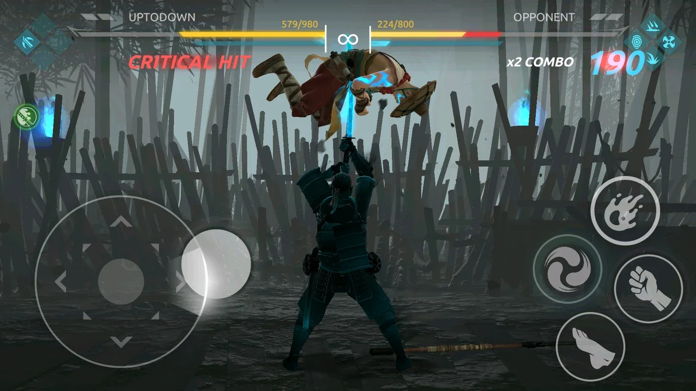 Shadow Fight 4: Arena for Android - Battle in the Arena