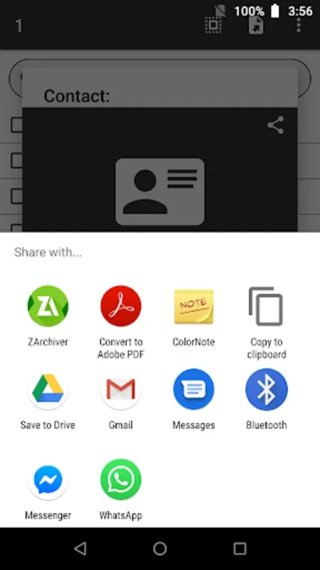 Share Contacts for Android - Streamline Contact Sharing