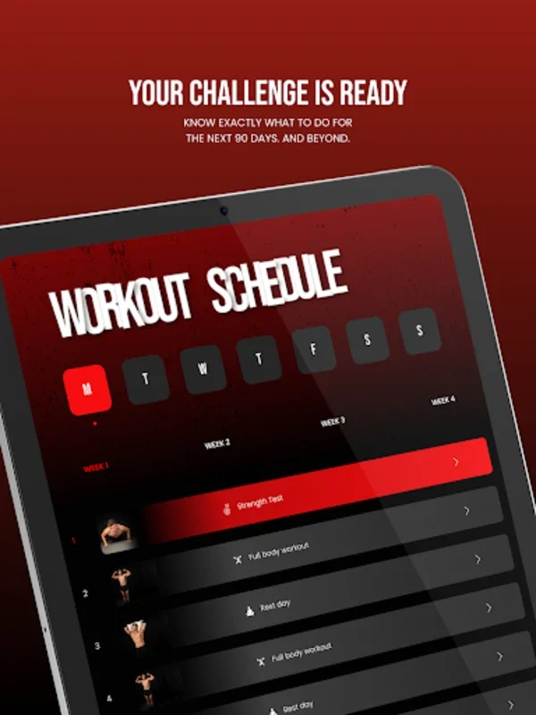 90 Day Challenge for Android: Personalized Fitness