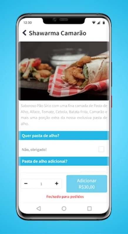 Shawarma Food for Android - Enjoy Diverse Menu Options