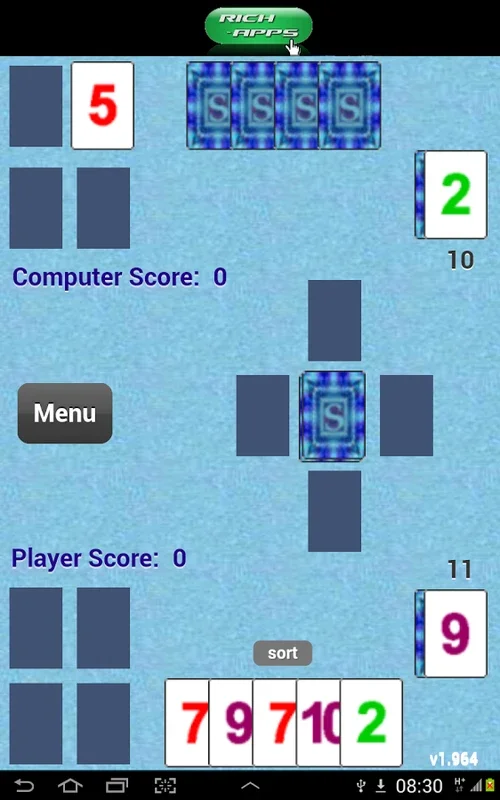 SkipTouch for Android: Engaging Card Game with AI