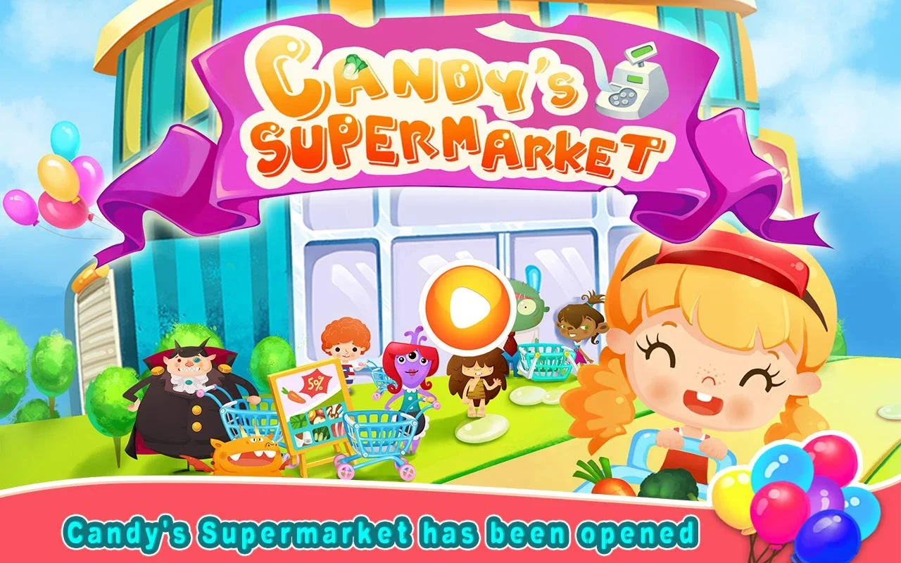 Candy's Supermarket for Android - Manage a Busy Market