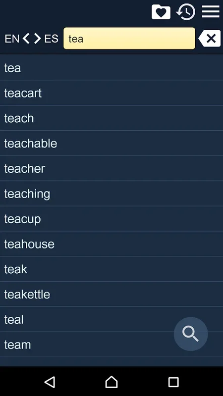 EN - ES Dictionary for Android: Bilingual Translation at Your Fingertips