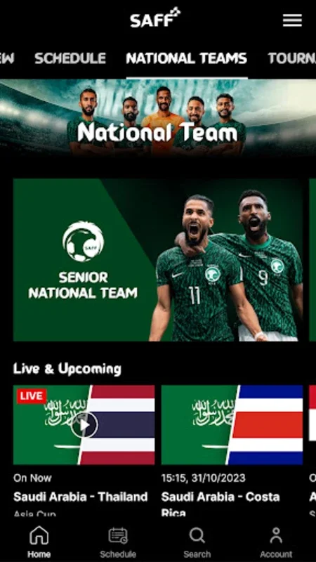 SAFF+ for Android - Get Comprehensive Saudi Football Coverage