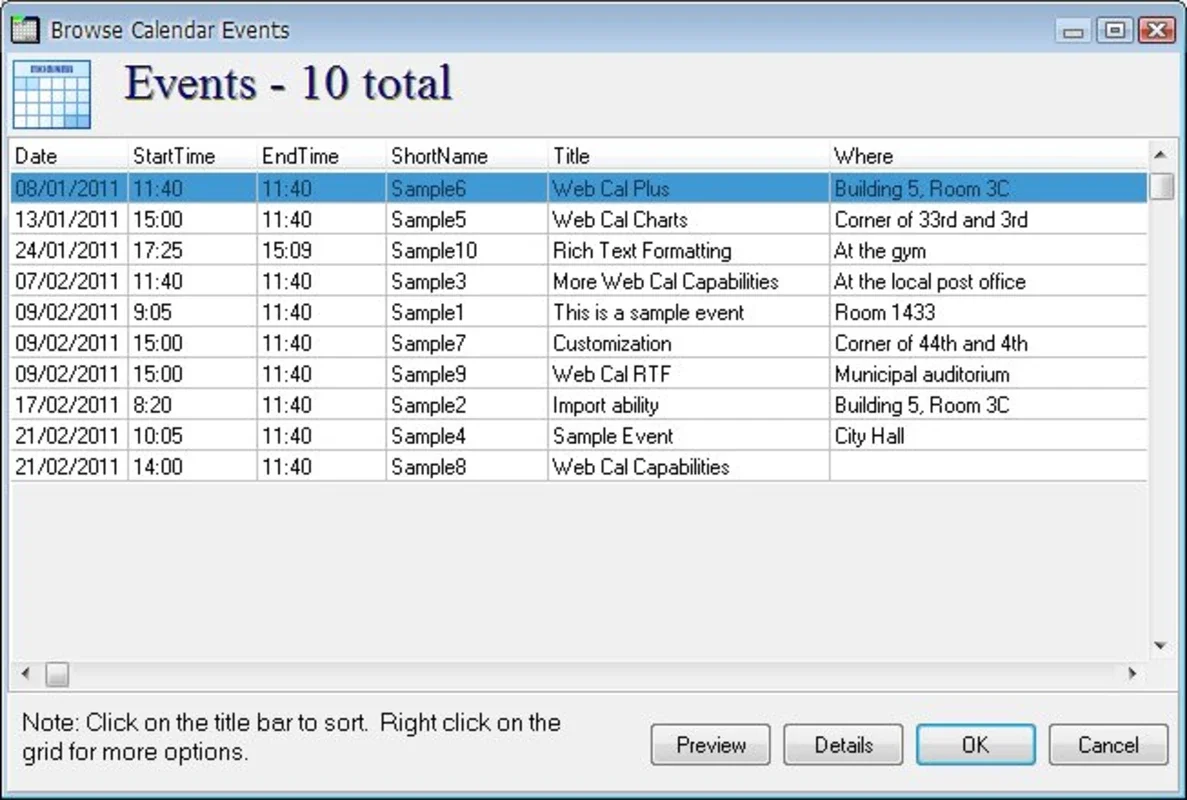 Web Cal Plus: Create and Upload HTML Calendars Directly - Windows